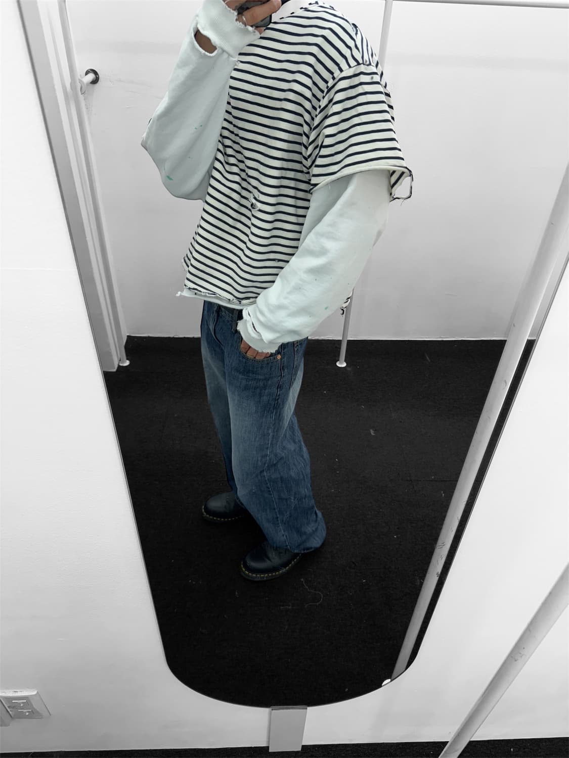 빈티지 레이어드 맨투맨 상품이미지10