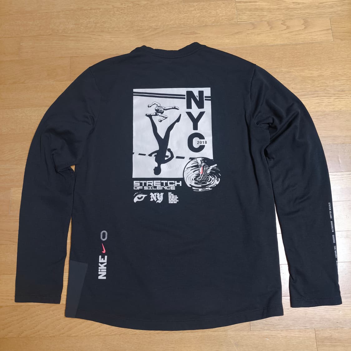 [L] 나이키 러닝 18' 뉴욕마라톤 한정판 드라이핏 상품이미지2