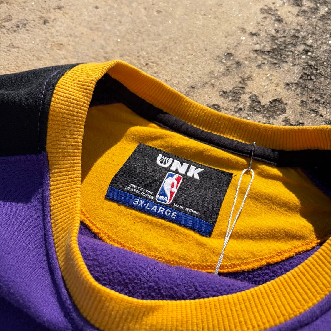 NBA 뉴에라 로스앤젤레스 빈티지 스웻셔츠 3XL 상품이미지5