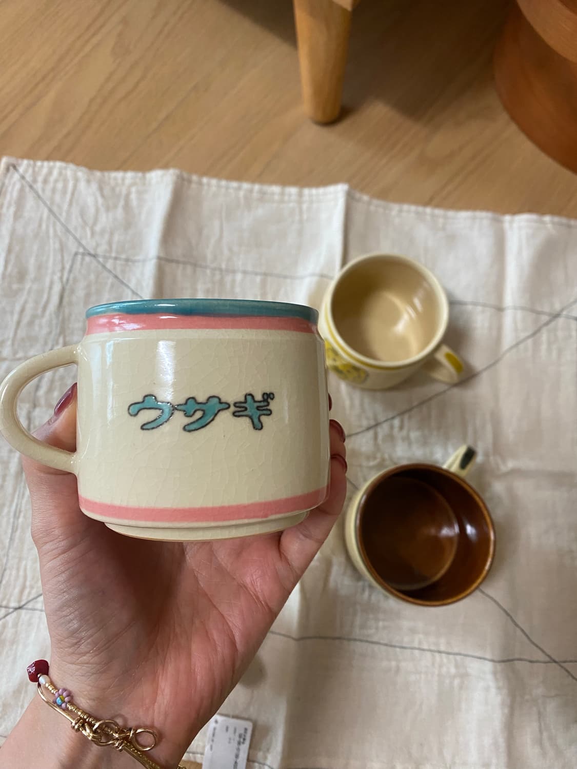 다이삭 머그컵 토끼,곰,사자,공룡 각 판매 상품이미지2