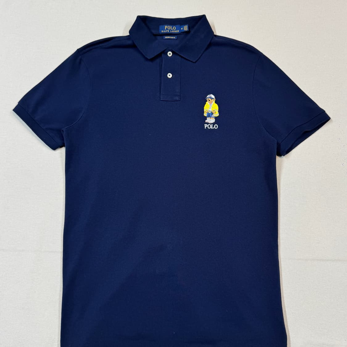 M) 폴로 랄프로렌 폴로베어 클래식 반팔 카라티 PK 네이비 상품이미지2