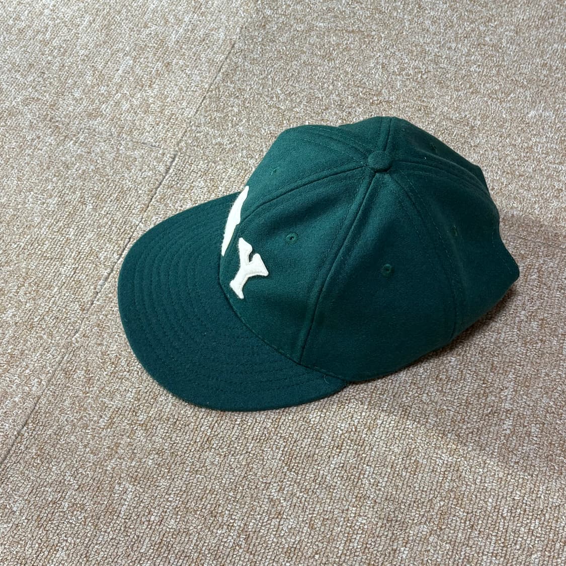 이벳필드 usa 플라넬 볼캡 그린 상품이미지2