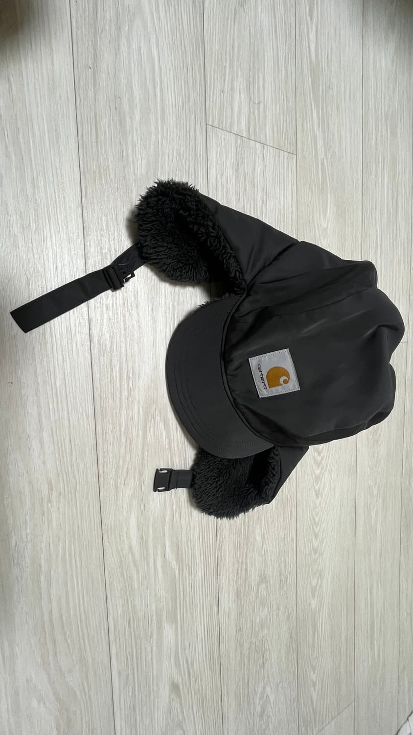 칼하트 WIP 알버타 캡 블랙 M-L 사이즈 상품이미지3