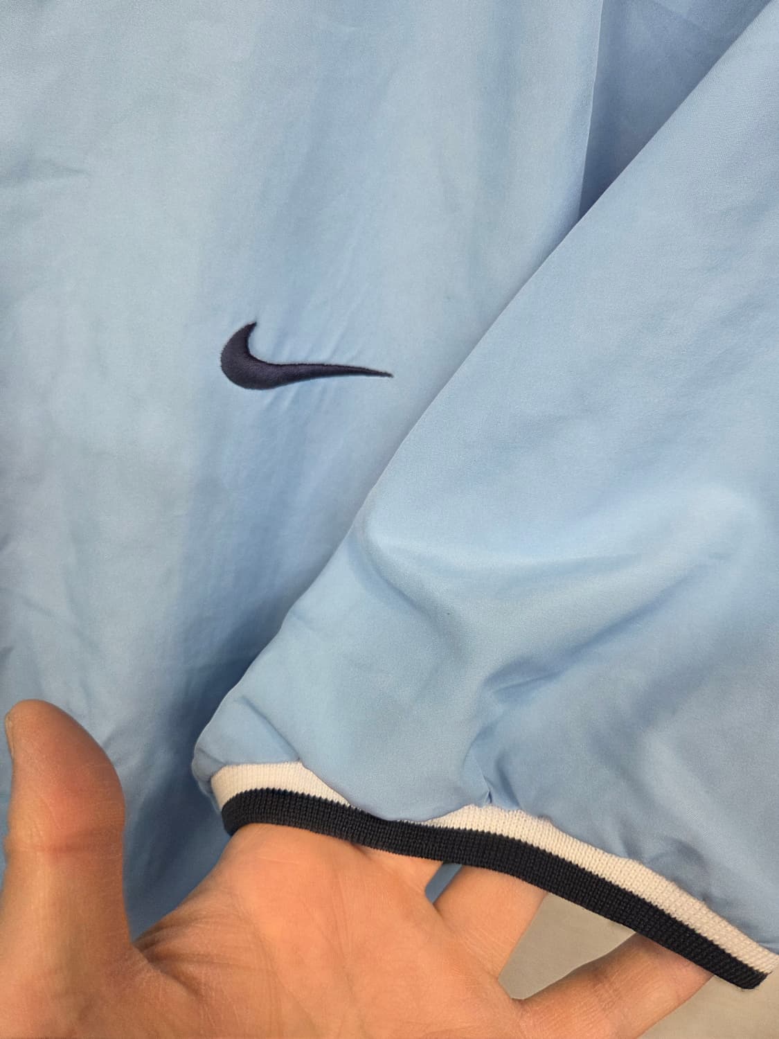 나이키 올드스쿨 빈티지 웜업 바람막이 반팔 L 상품이미지6