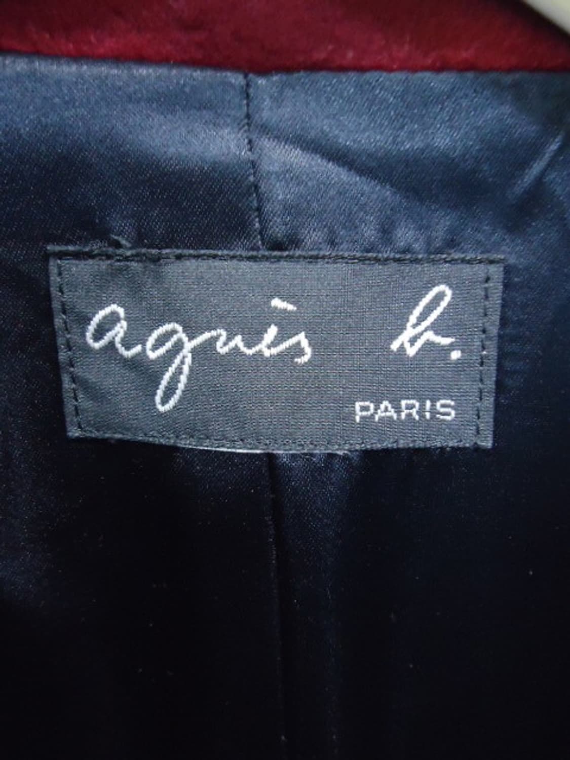 Agnes b 아네스베 오버핏 울 코트 상품이미지5