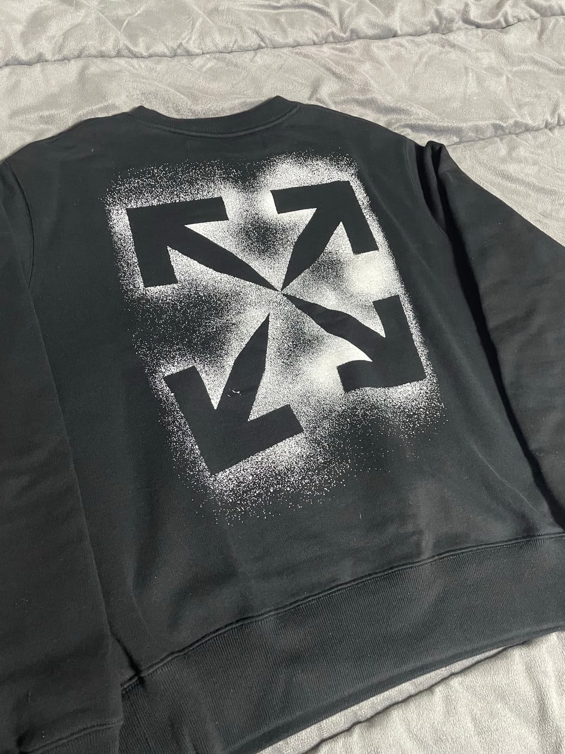 오프화이트 스텐실 애로우 맨투맨 상품이미지4