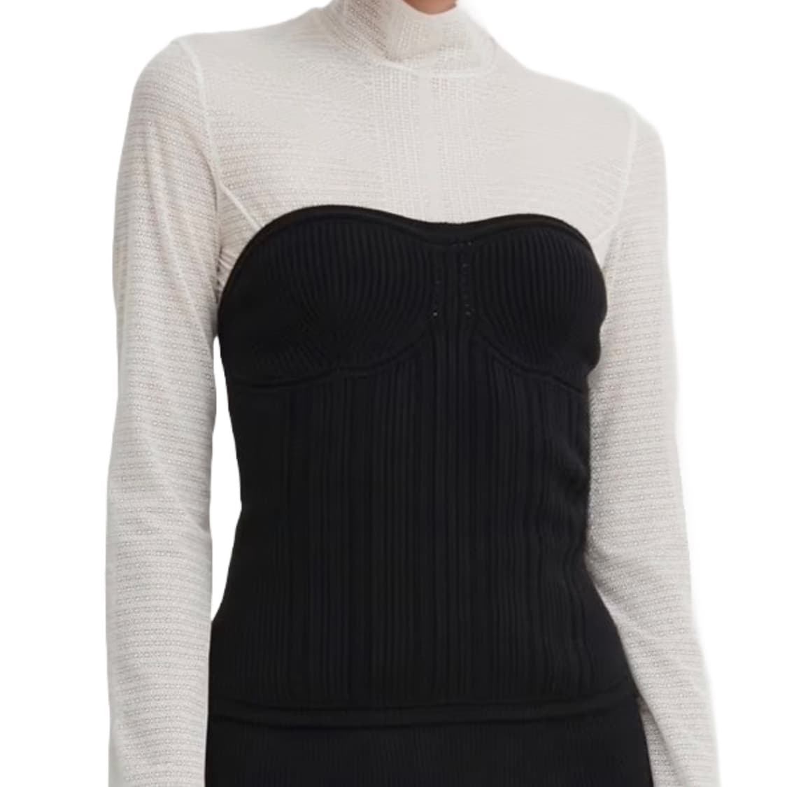 Uniqlo x Mame Kurogouchi Tube top 상품이미지3