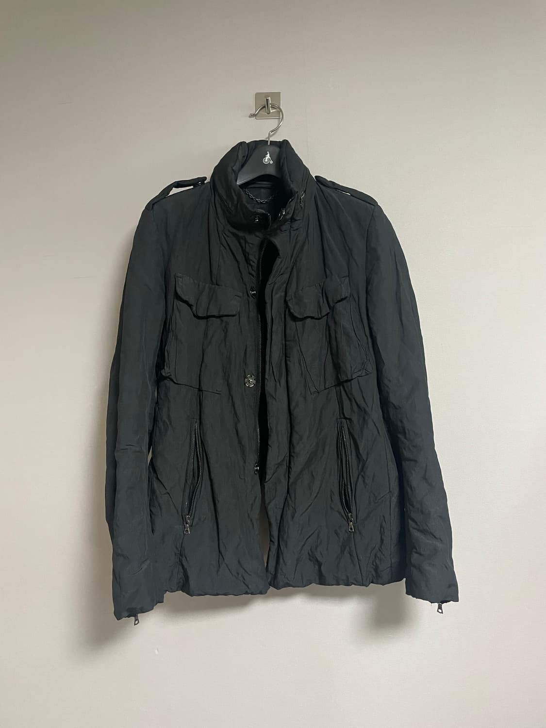 The viridi anne crinkled field jacket 상품이미지1