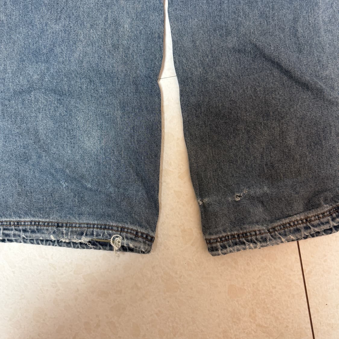 스컬프터 데님카고팬츠 상품이미지4