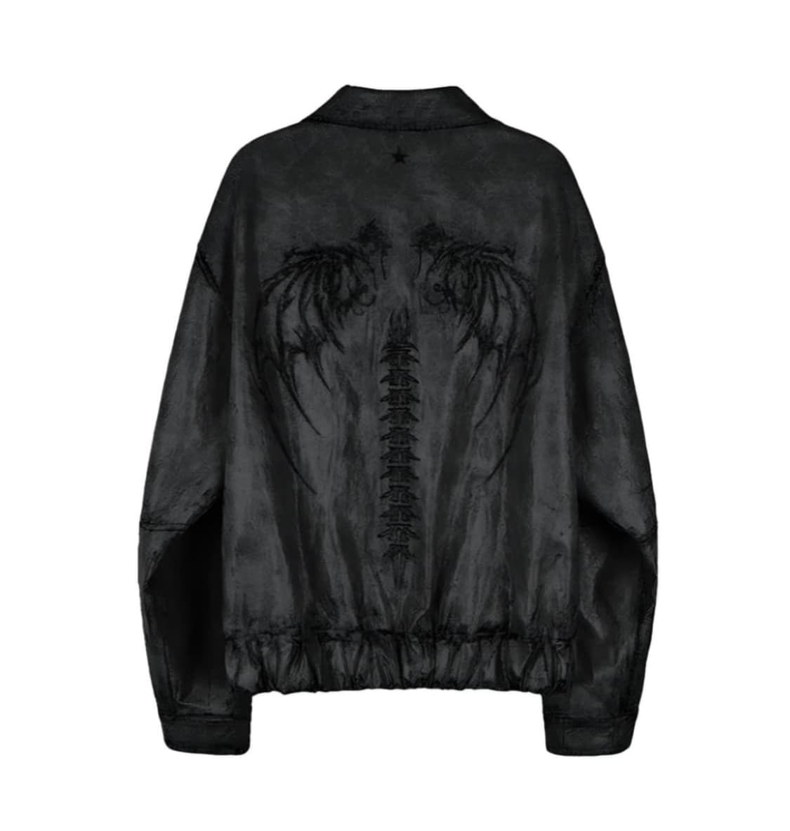 Bonnae embroidered jacket 레더 자켓 본네  상품이미지1