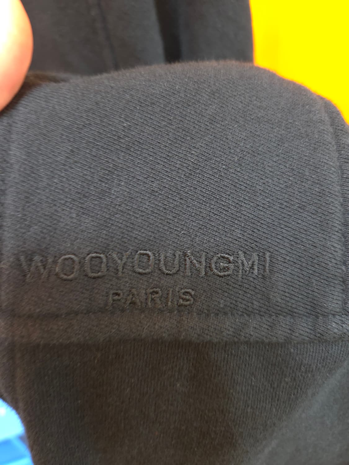 110 우영미 파리 블랙 하프집업 상품이미지5