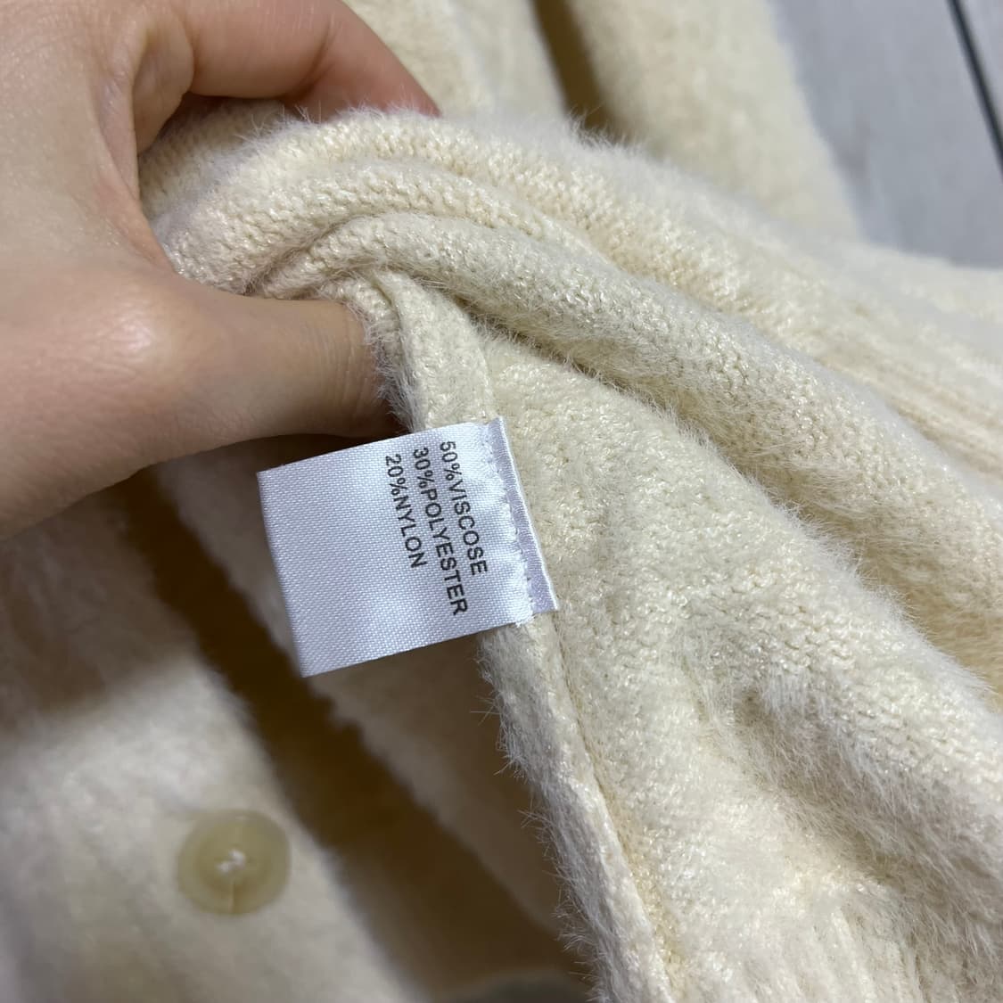 오버핏 보들가디건 상품이미지6