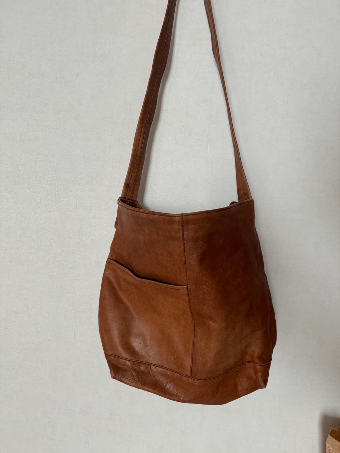 빈티지 가죽 호보백 숄더백 크로스백 상품이미지1