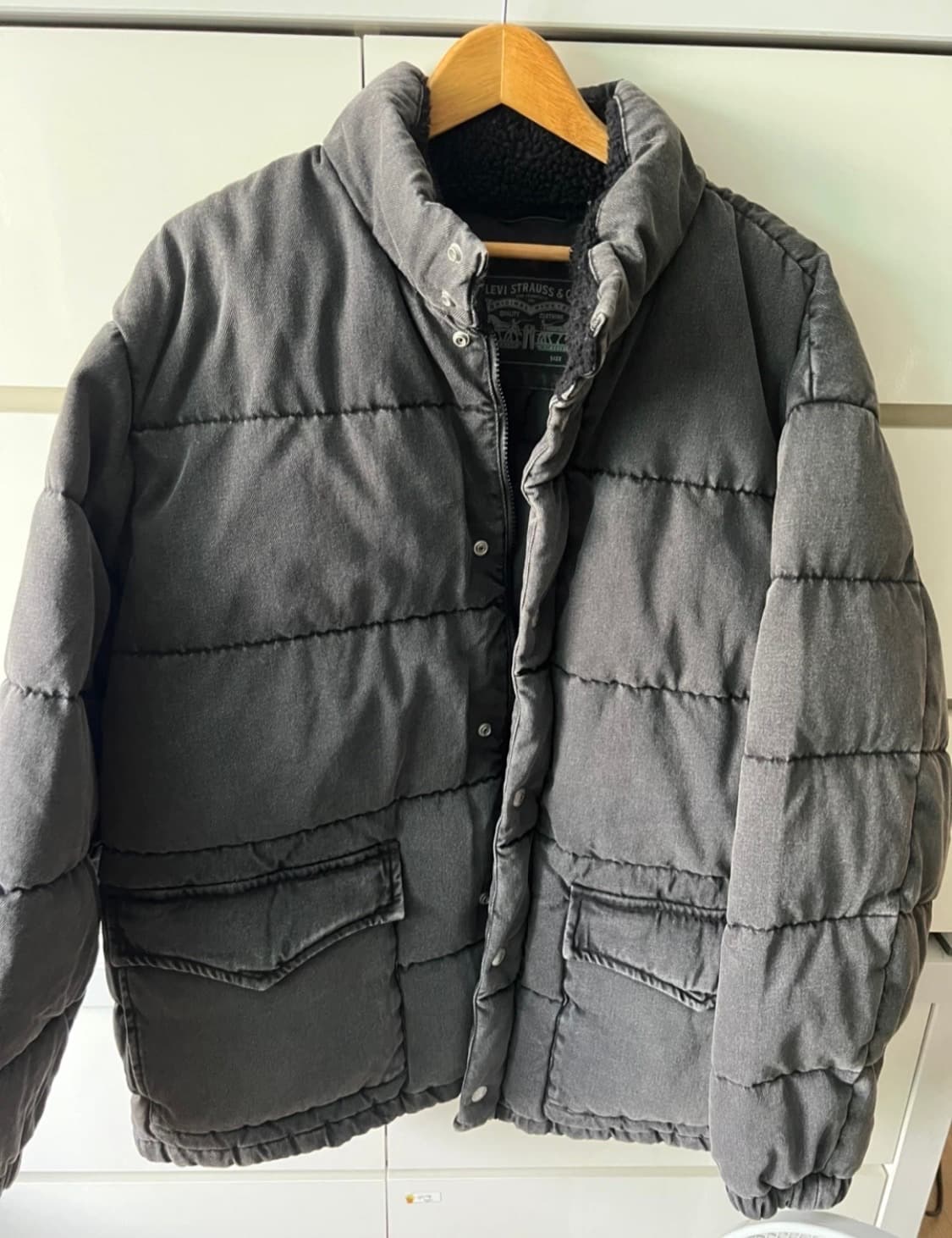 리바이스 웨스턴 푸퍼 흑청 상품이미지1