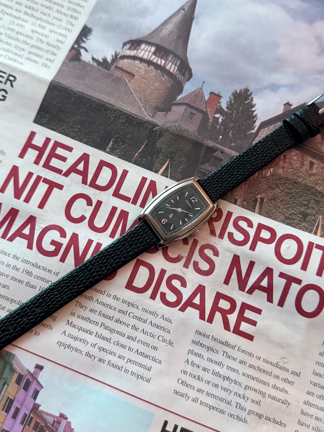 세이코 Seiko lk 루키아 쿼츠 블랙 레이디스  상품이미지2