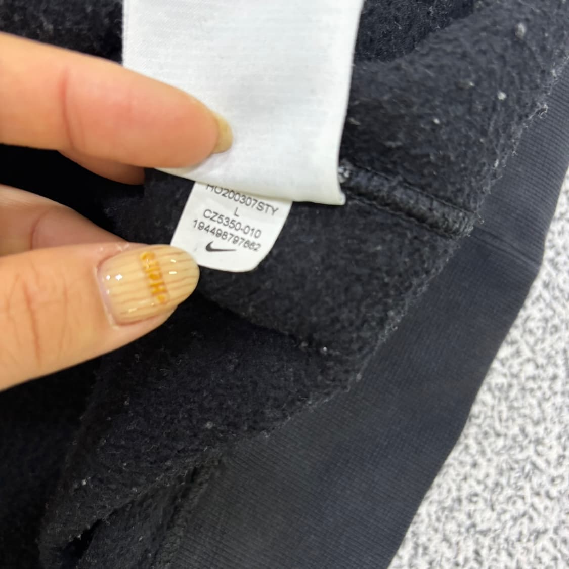 L 나이키 USL 기모 앞포켓 후드티 0407J 상품이미지7