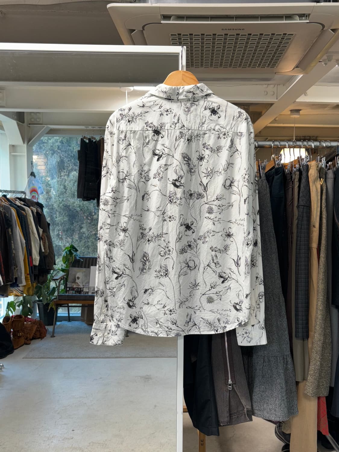 라드뮤지션 플라워스 셔츠 상품이미지2