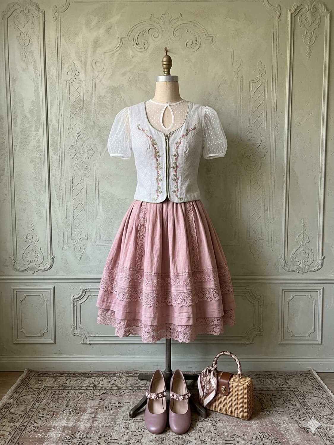 티롤리언 크롭자켓 상품이미지2