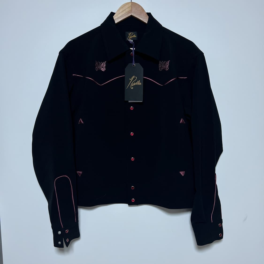 니들스 웨스턴 카우보이 자켓 블랙 s 상품이미지1