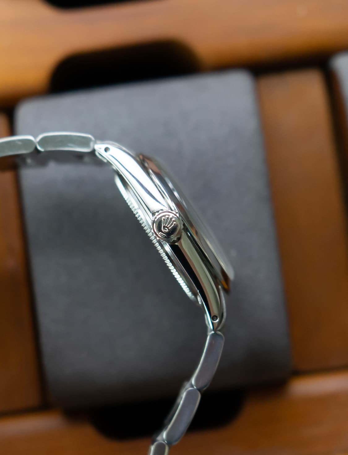 롤렉스 오이스터 스피드킹 프리시전 아이스블루 6430 빈티지 시계 상품이미지3