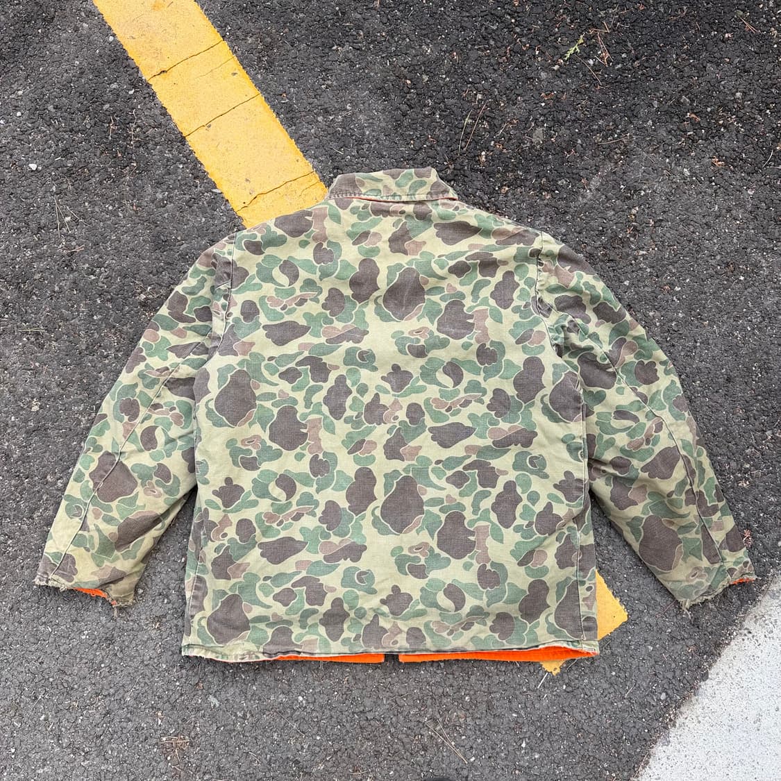 80s Vintage Duck Camo Huting Jacket 상품이미지5