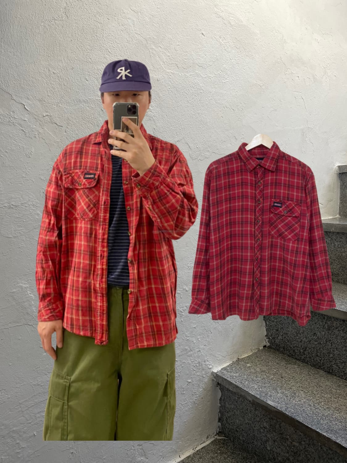 DICKIES 체크셔츠 상품이미지1