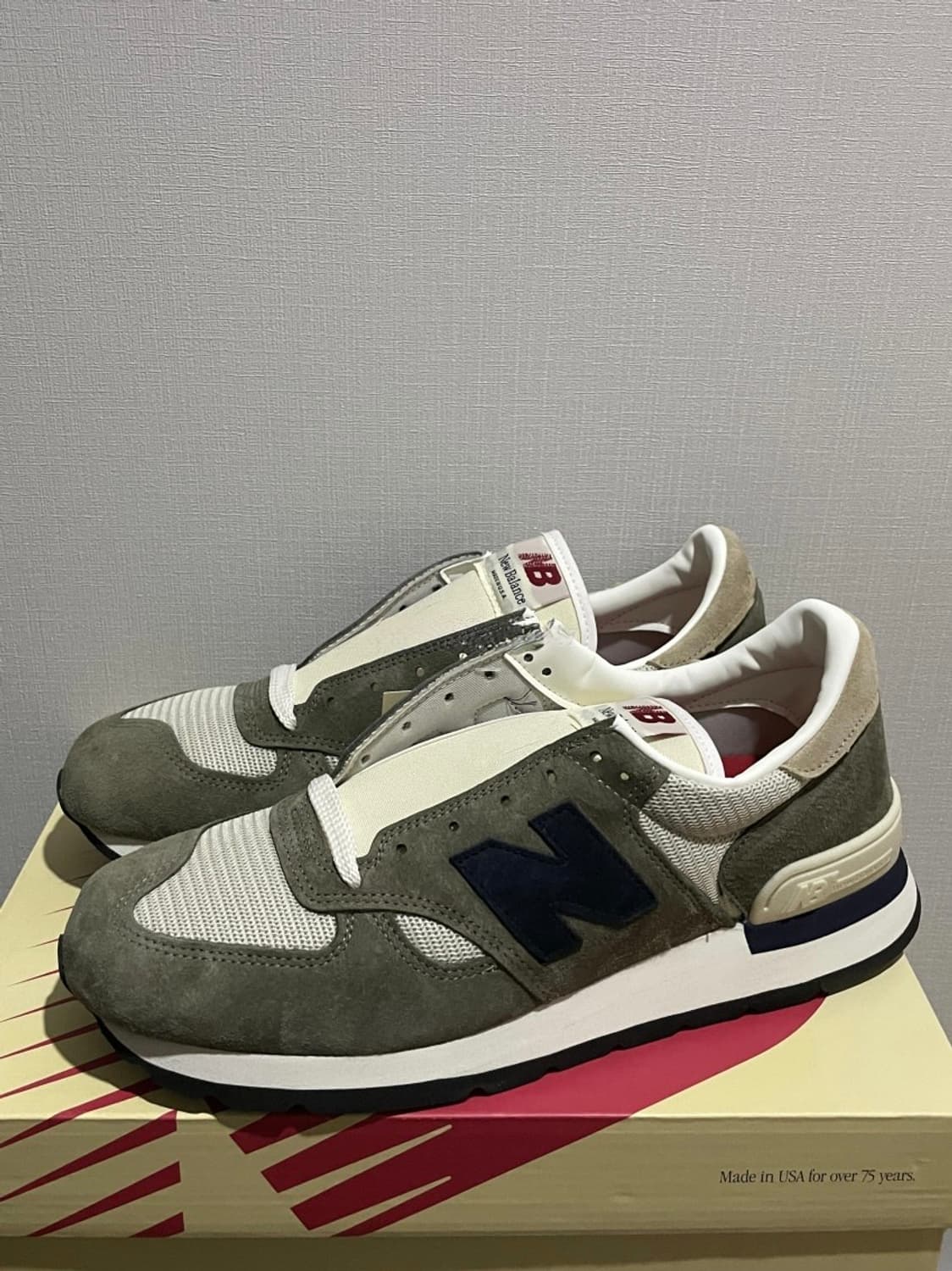 뉴발란스 990v1 올리브 265 새상품  상품이미지2