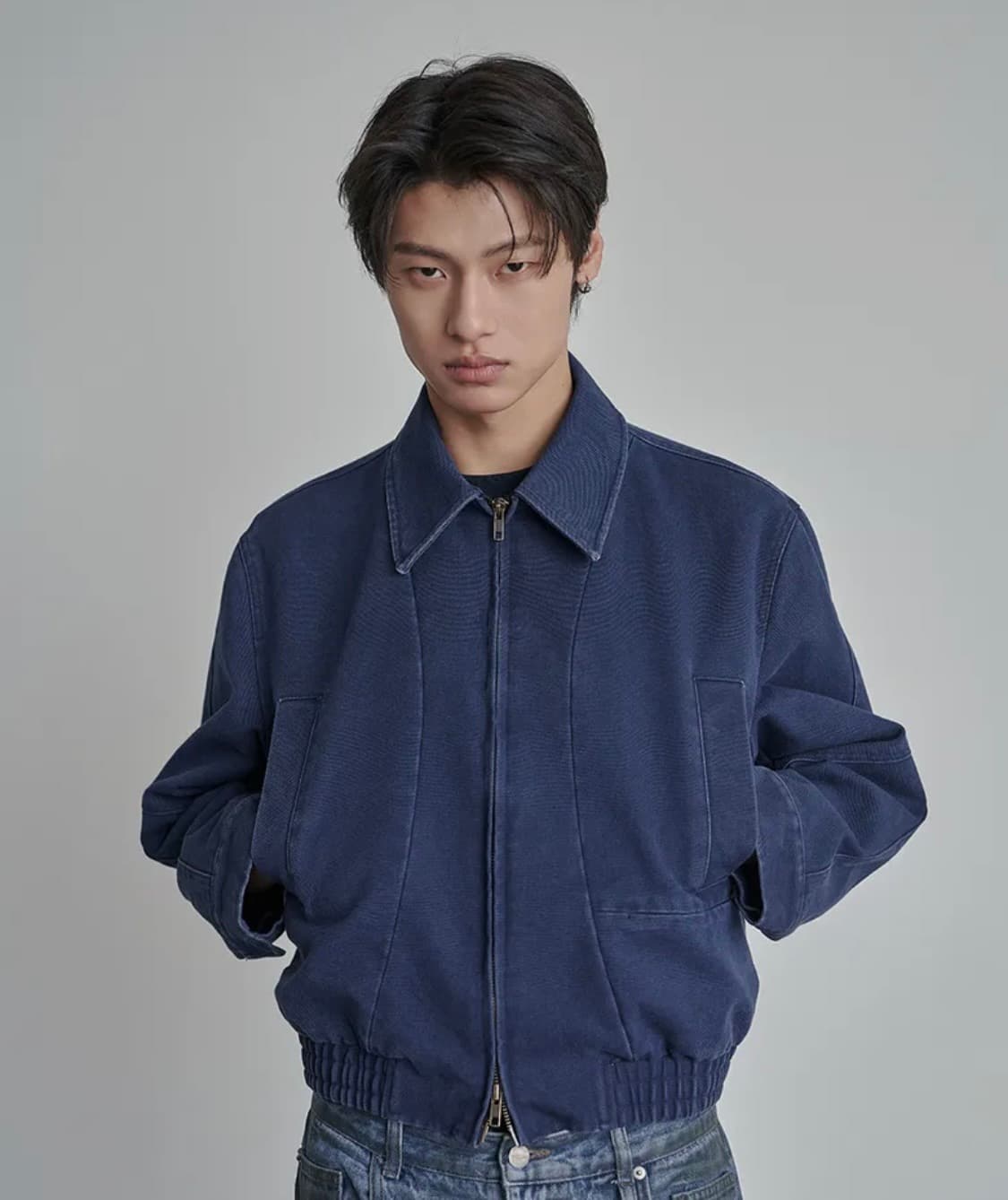 [새상품] 이예 Yiyae Drizzler Jacket Navy 상품이미지1