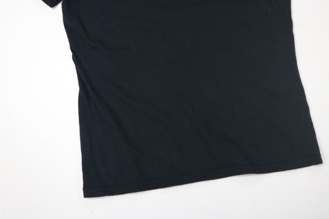 SAM ARIS 샘아리스 빈티지 크라운 골드 프린팅 블랙 반팔 티셔츠 M 상품이미지8