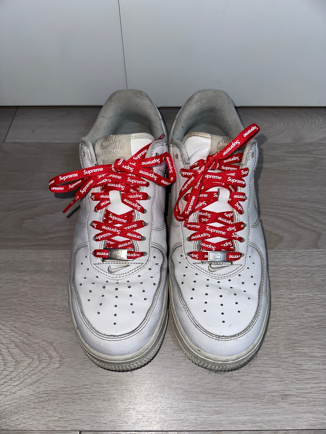 나이키 슈프림 에어포스1 화이트 270 상품이미지2