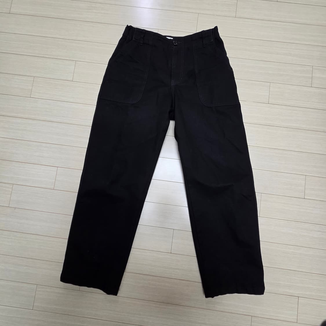 25fw 러프사이드 엘라스틱 퍼티그 팬츠 블랙 2사이즈 상품이미지4