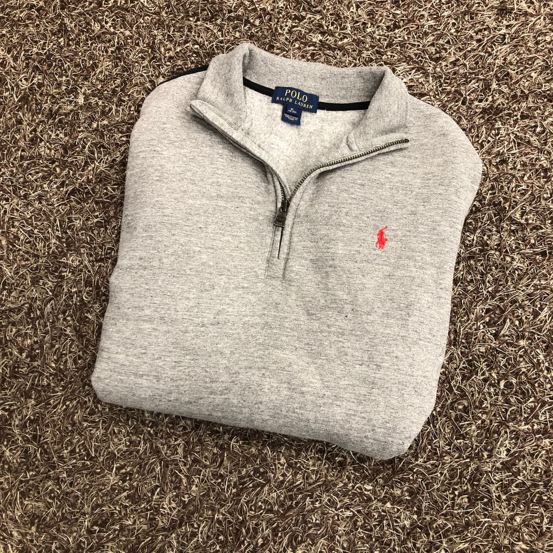 폴로 랄프로렌 보이즈 하프집업 맨투맨 상품이미지1