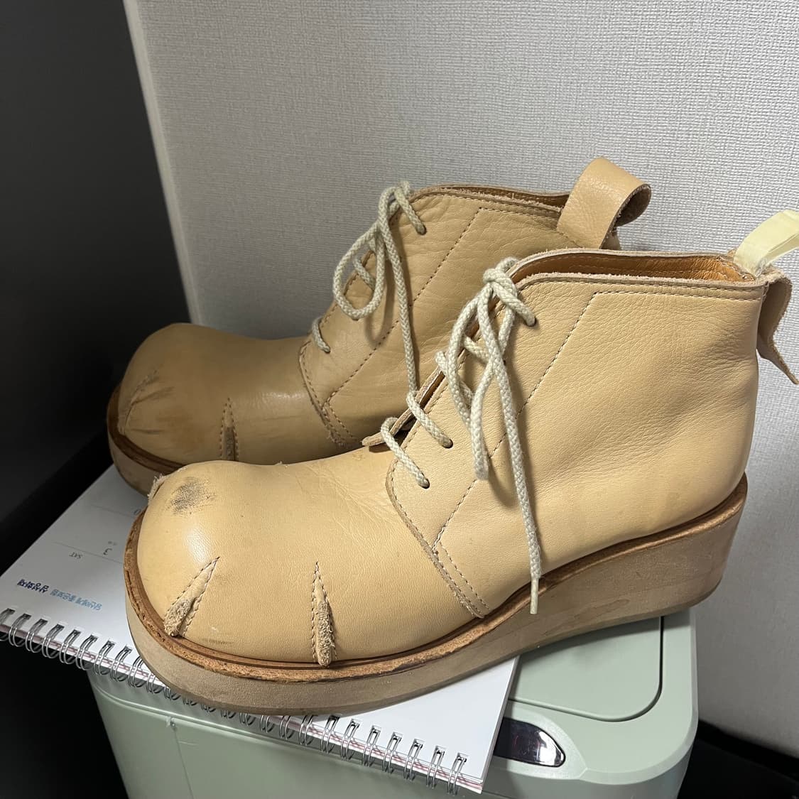 Vintage Leather boots (일본 빈티지 상품이미지1