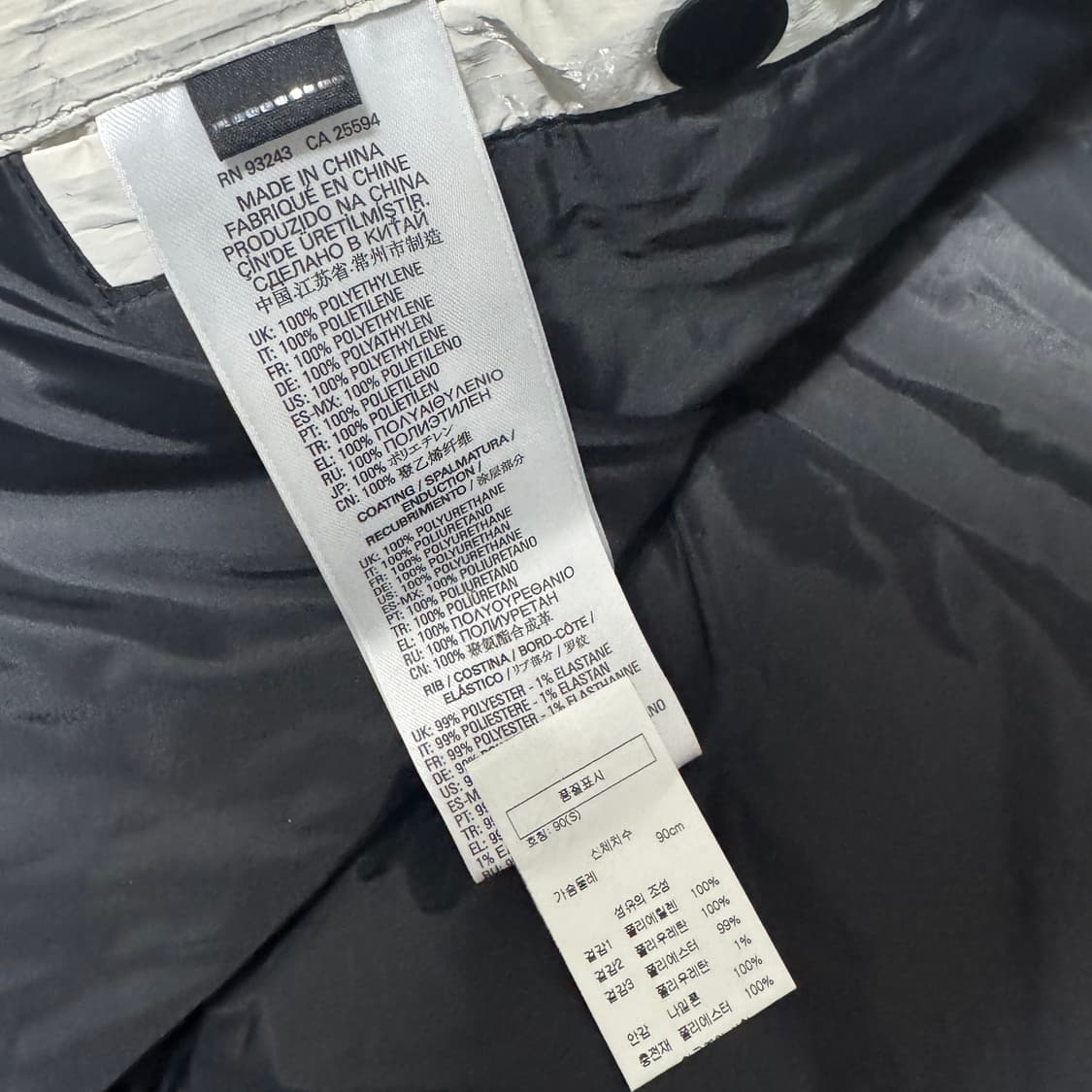 디젤  패딩자켓 90 S사이즈 상품이미지5