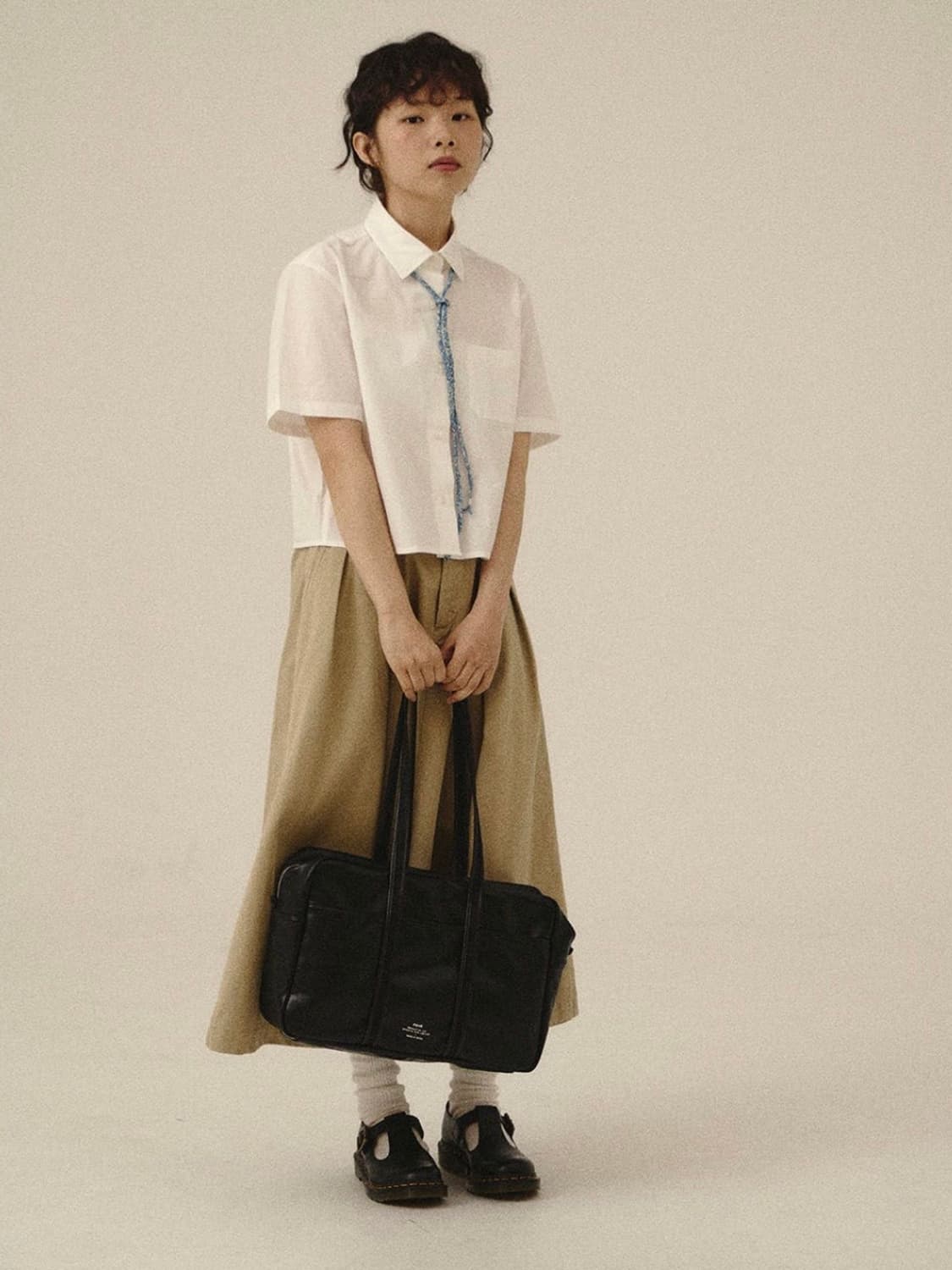 노이에 보스턴백 블랙 M 상품이미지2