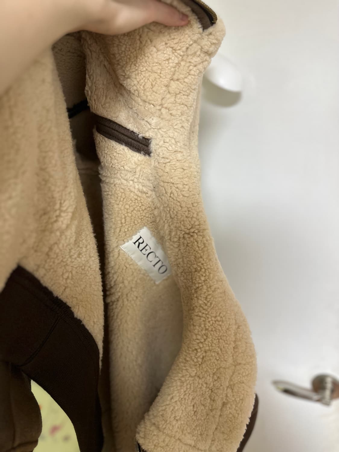 (M)렉토 시어링 무스탕 상품이미지8