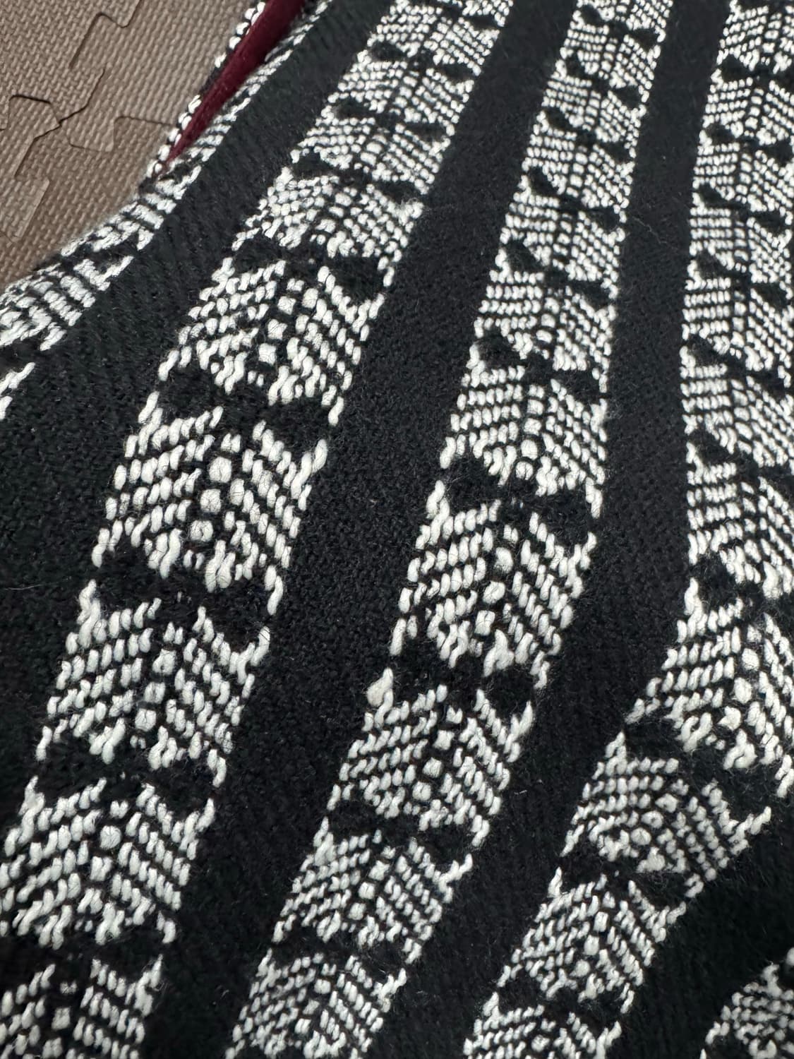 새제품 트위드 언발 베스트 상품이미지6