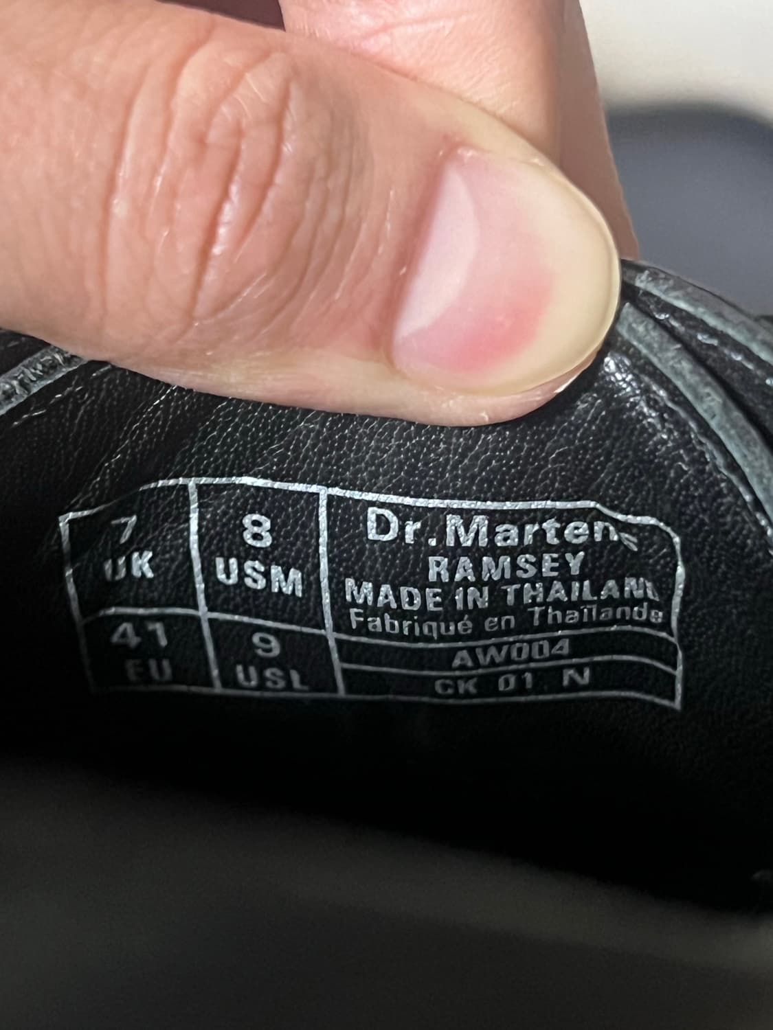 [260] 닥터마틴 램지 uk7 us8 상품이미지2