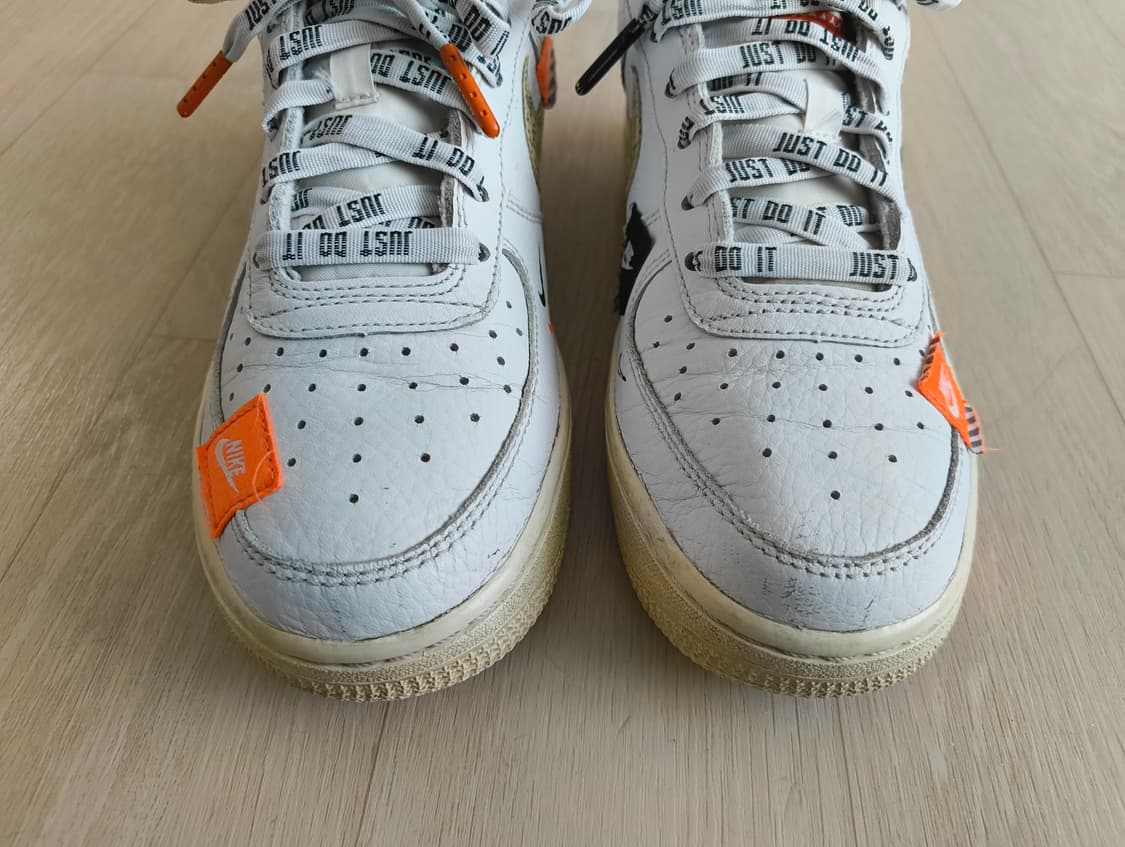 나이키 에어포스 1 로우 저스트두잇 팩 화이트 상품이미지4