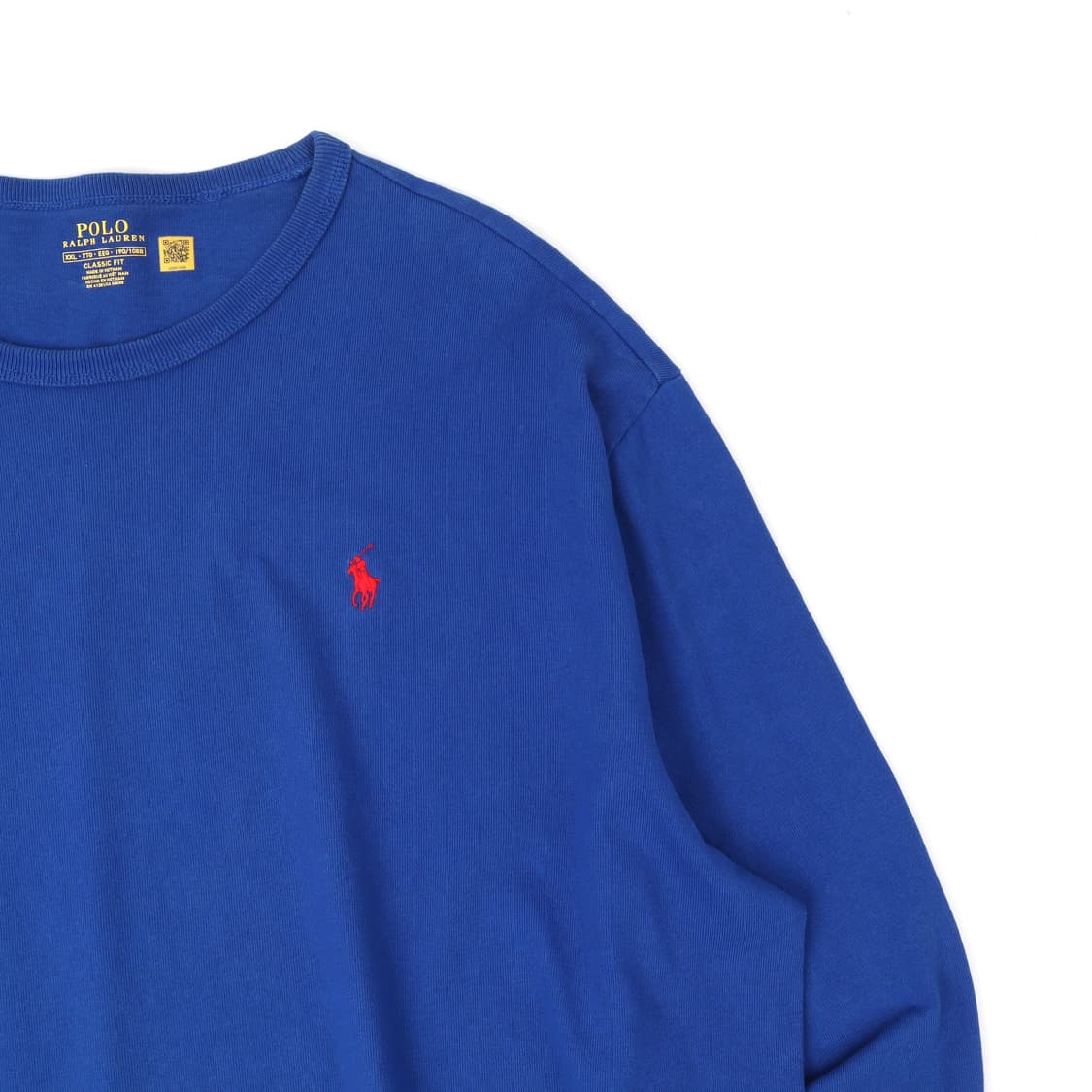 폴로 랄프로렌 블루 베이직포니 코튼 스웻셔츠 상품이미지3