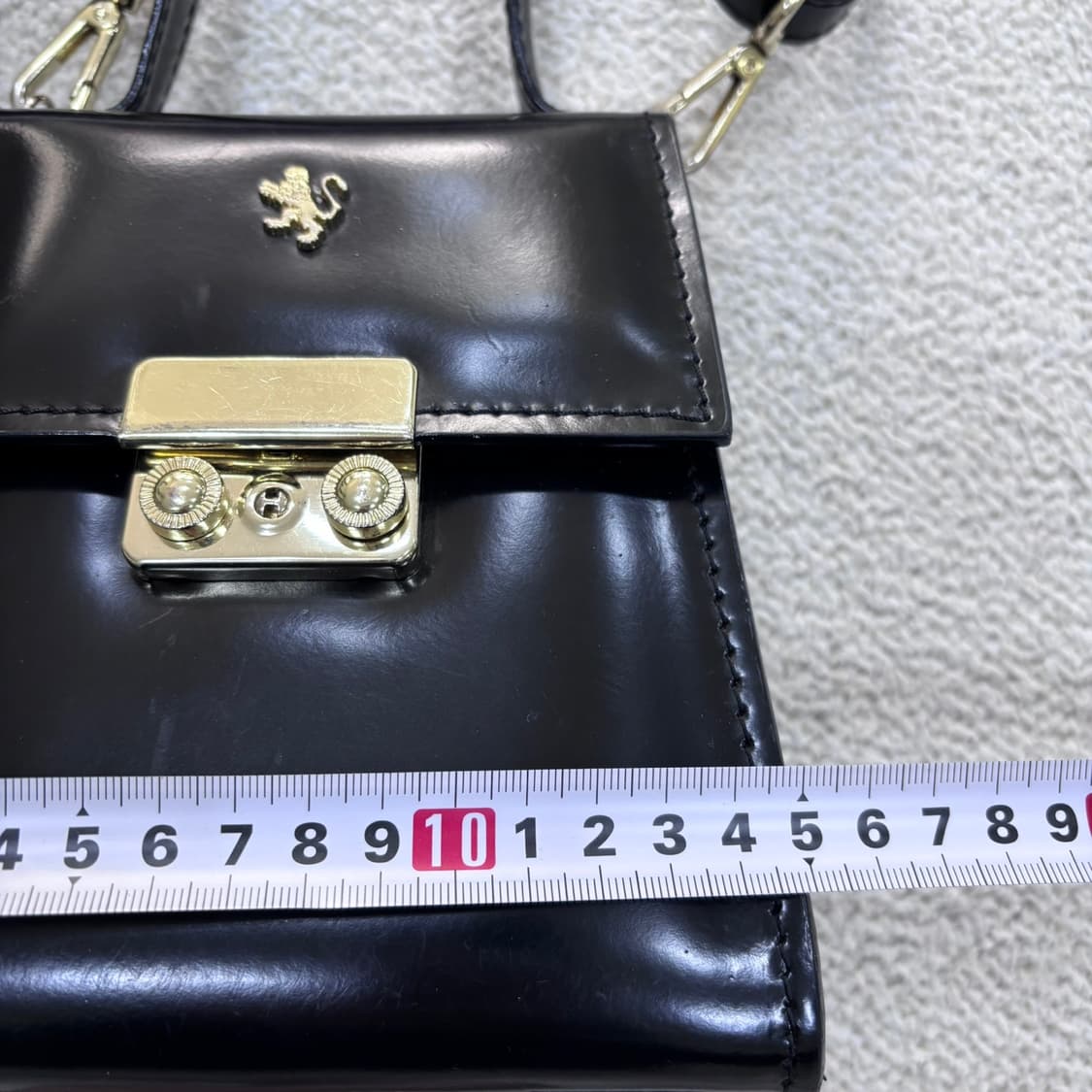 F 프라테시 천연 가죽 숄더백 0415E 상품이미지6