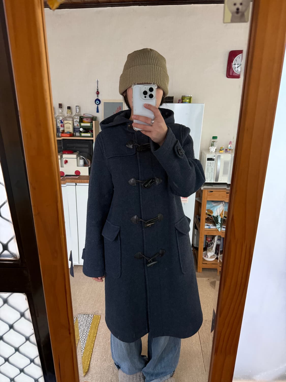 Keith 네이비 더플코트 상품이미지2