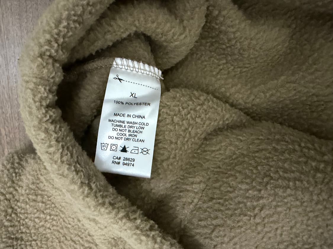 [XL] 스투시 브론손 Bronson 플리스 후리스 후디 카멜 상품이미지7