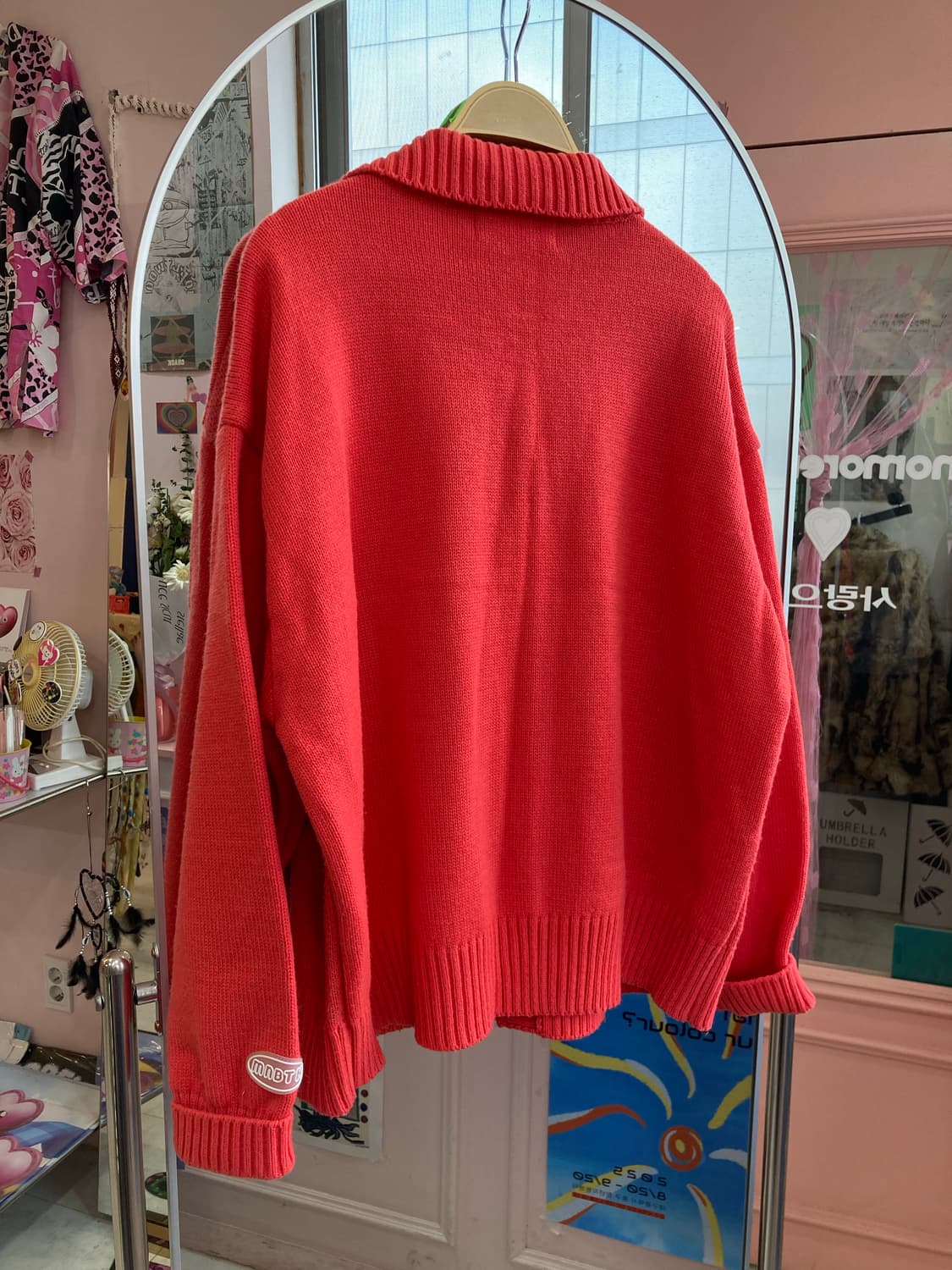 메인부스 MAINBOOTH 아가일 가디건 상품이미지4