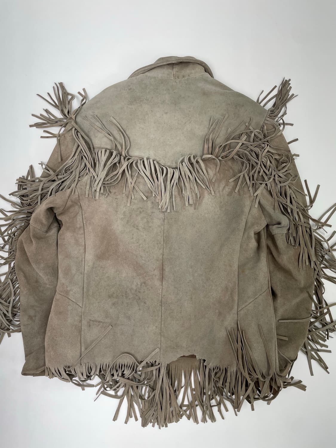 VTG 90s FRINGE WESTERN LEATHER JACKET 상품이미지7