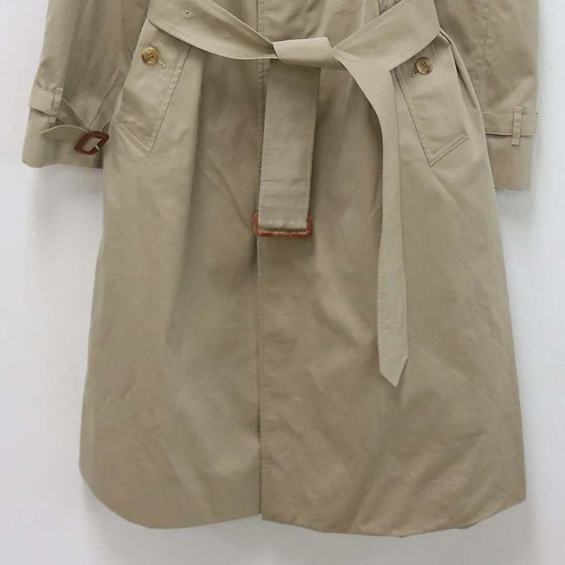 90'S 버버리 트렌치 코트 63311 상품이미지4