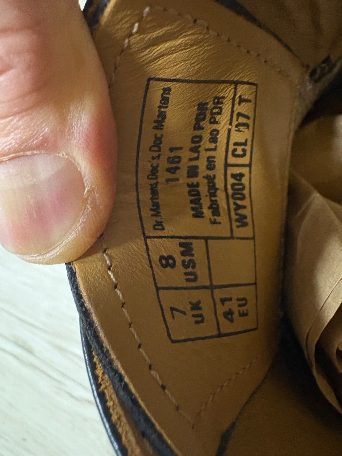 닥터마틴 1461 3홀 스무스 260 상품이미지7