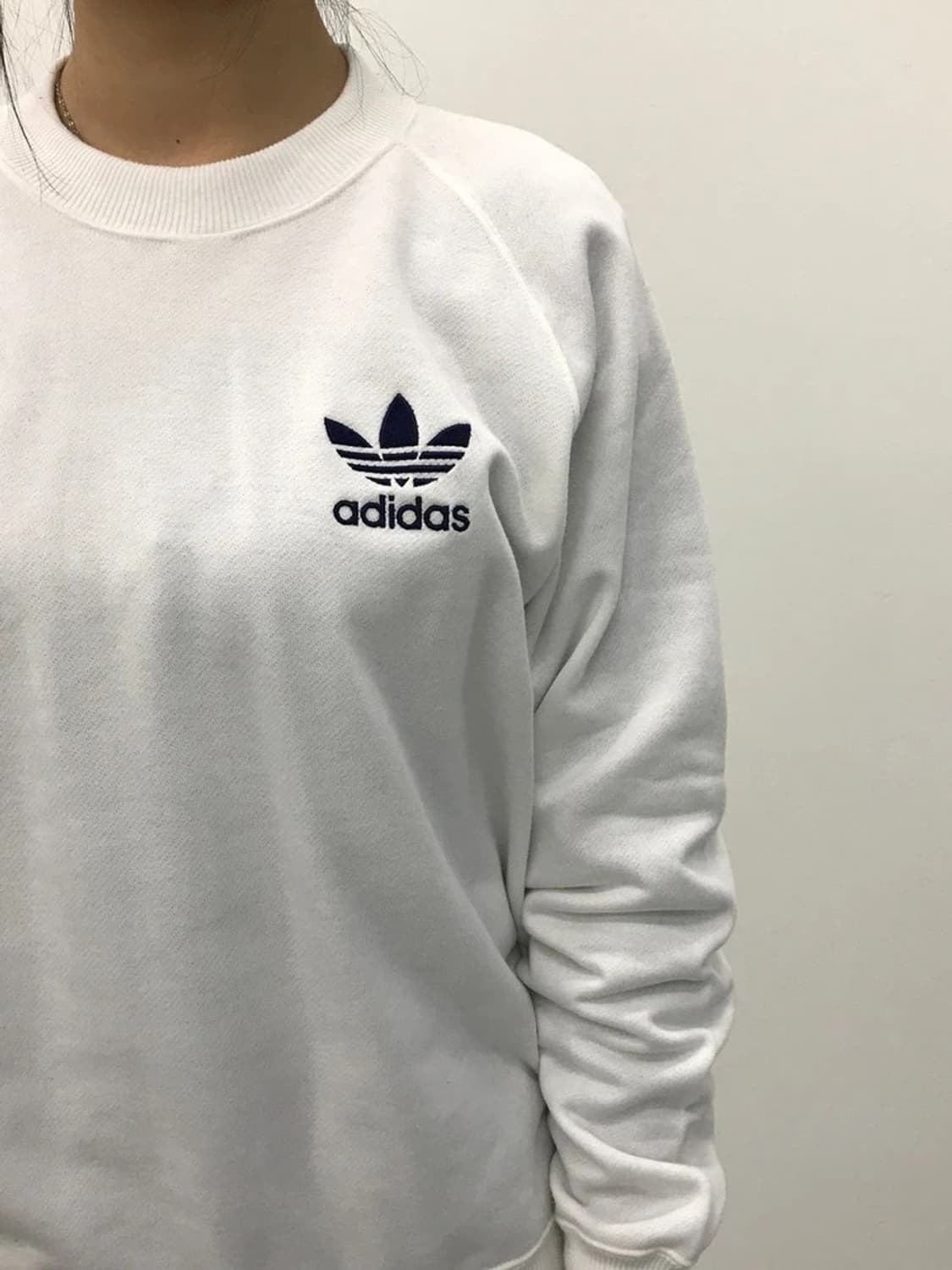 80's Adidas Trefoil Sweatshirt Japan 상품이미지3