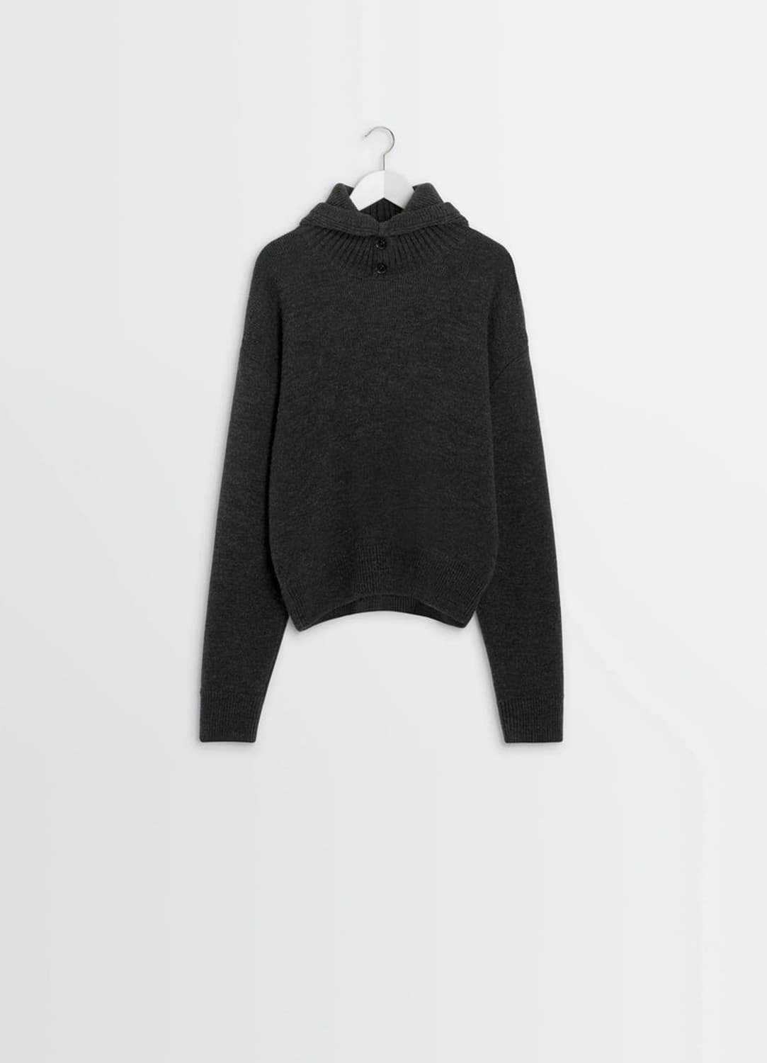 [S,M,L]르메르 25fw 후드 스웨터/다크 에스프레소 상품이미지5