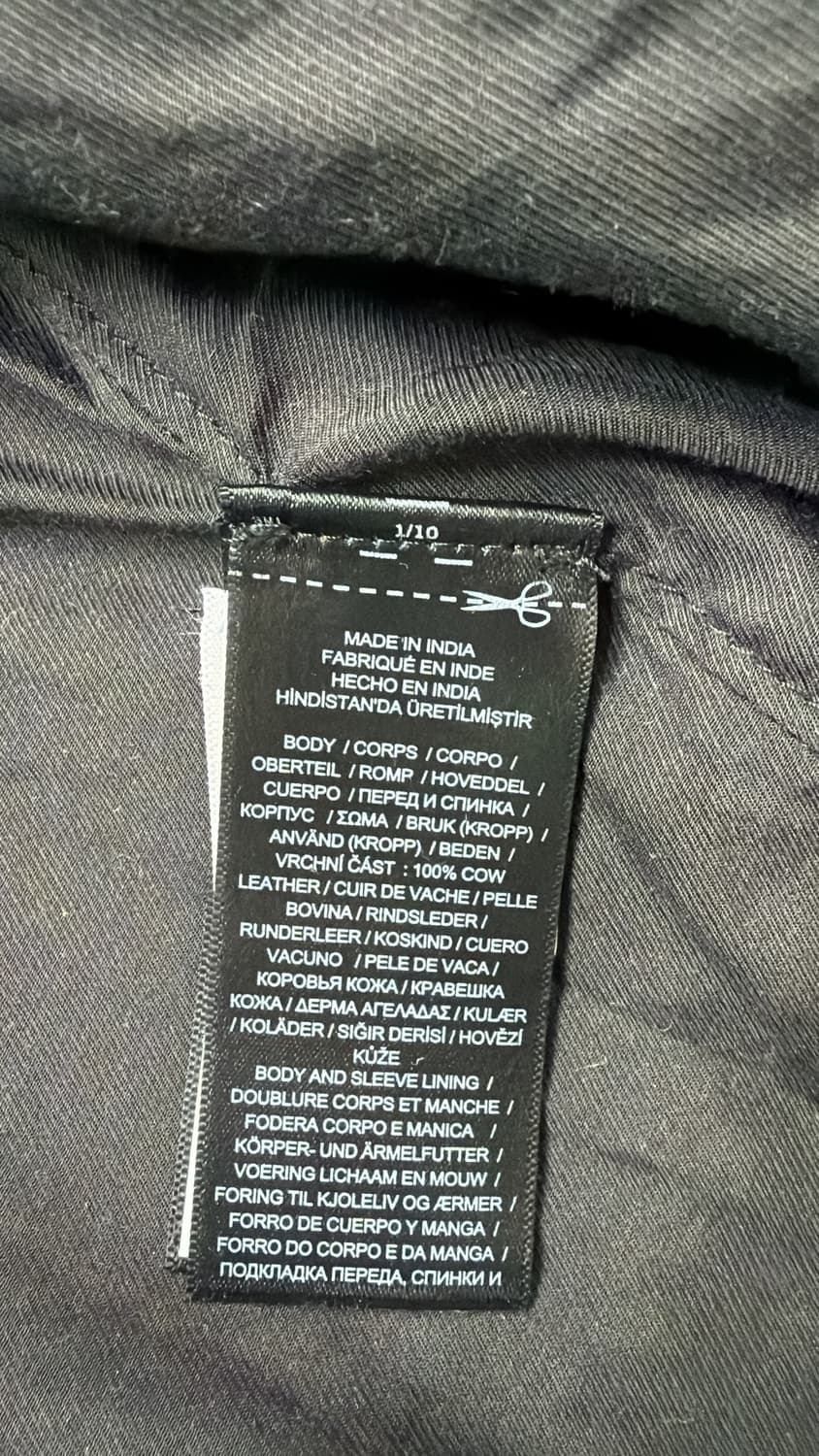 더블알엘 슬림핏 모토 자켓 상품이미지8